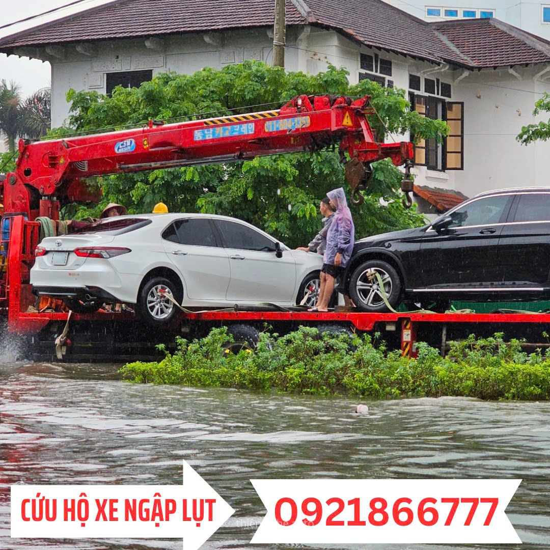 Cứu hộ ô tô ngập lụt, hỏng hóc, chết máy tại TP. Vinh Nghệ An